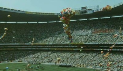 Opening ceremony with ballons