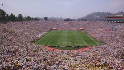 Rose Bowl stadium football match