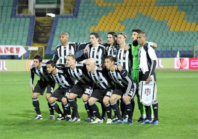 Besiktas football team in 2011