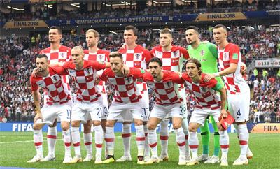 Croatia football team 2018