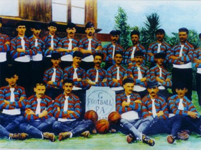 Grêmio line-up in 1903