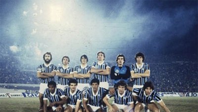 Grêmio line-up in 1983