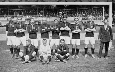 Hungary national team in 1912