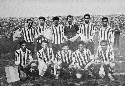 Paraguay football team picture from 1929