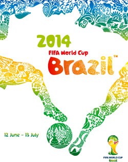 Official poster World Cup 2014
