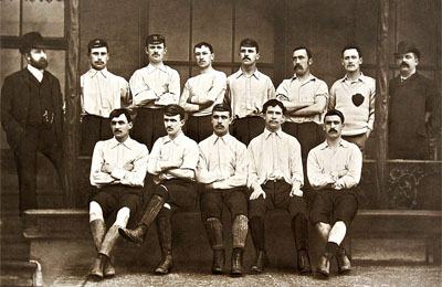 Preston team line-up 1898