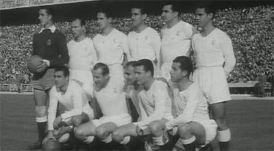 Real Madrid team in 1953
