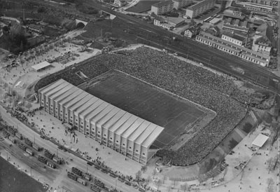 St. Jakob-Stadium in 1954