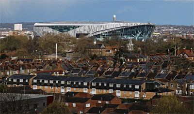 Tottenham Hotspur Stadium from distant