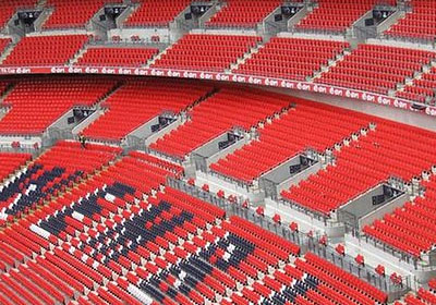 Wembley Stadium seats