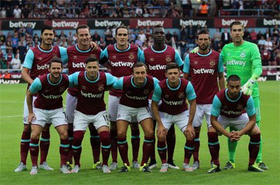 West Ham team